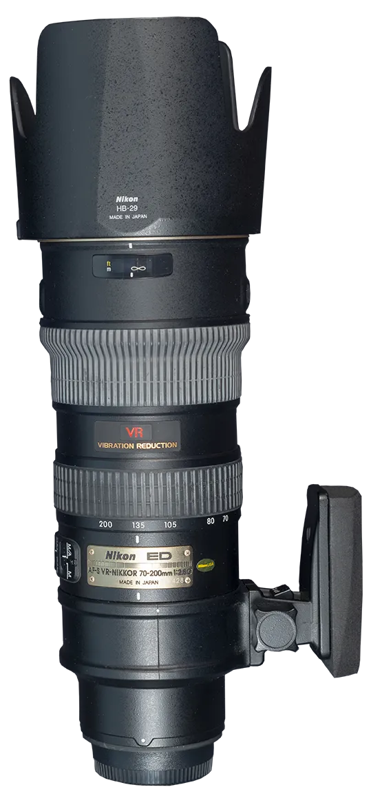 AFS Nikkor 70-200mm f2.8 VR lens