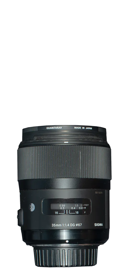 Sigma 35mm f1.4 lens